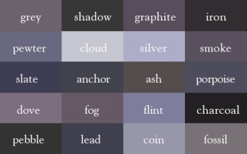 shades of grey