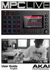 Akai MPC Live : akai4 Akai MPC Live : akai4