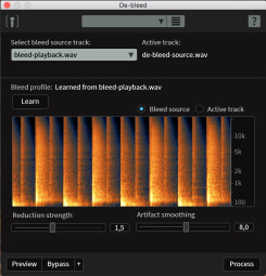 iZotope RX 6 Standard : debleed iZotope RX 6 Standard : debleed