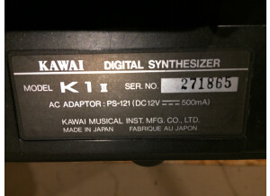 Kawai K1II (54462)