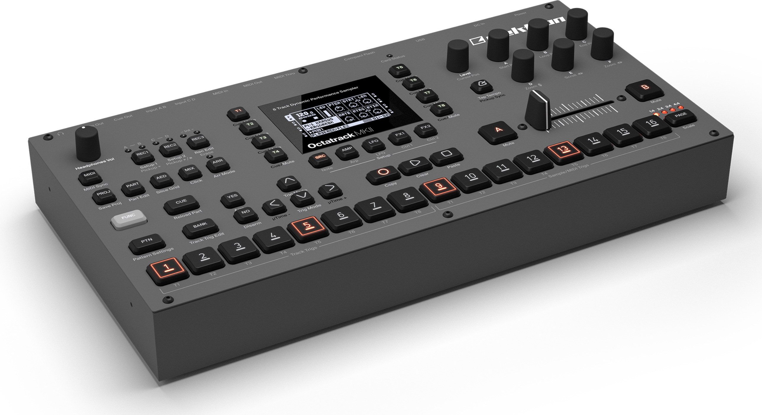 Elektron Octatrack MKII Web Angled