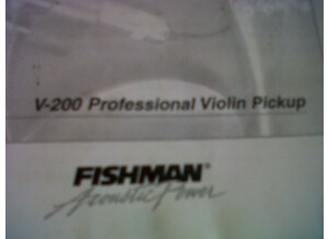 Fishman V-200 Violin Pickup (78212)