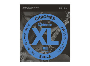 D'Addario XL Chromes Flat Wound Electric Strings