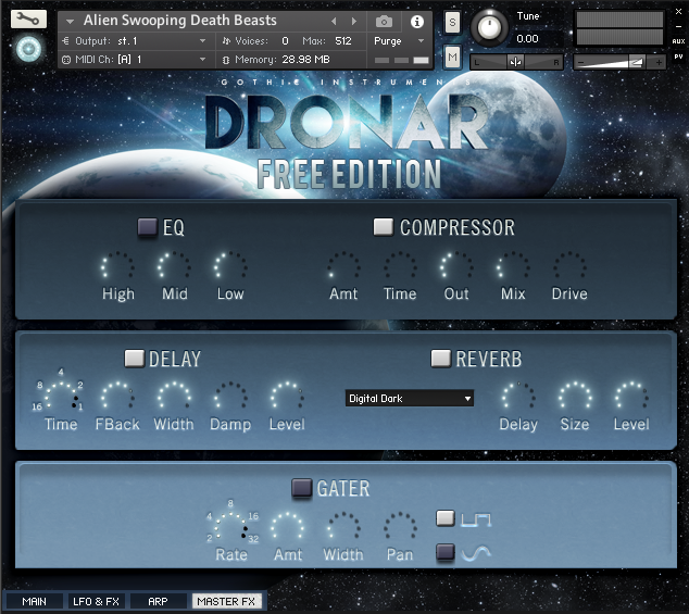 DRONAR Free Master FX