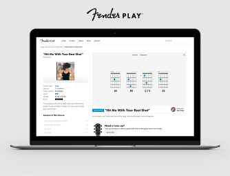 fender play desktop course hit me with your best shot chord overlay laptop