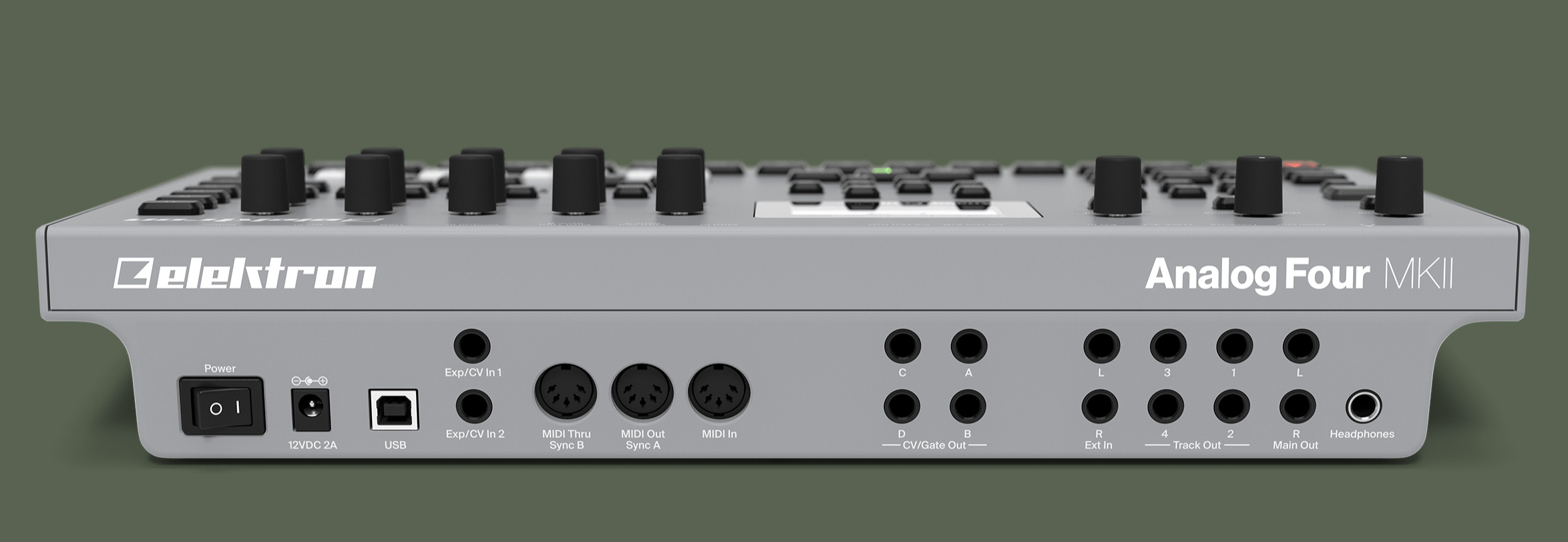 Elektron Analog Four MKII : Analog Four mkII Rear