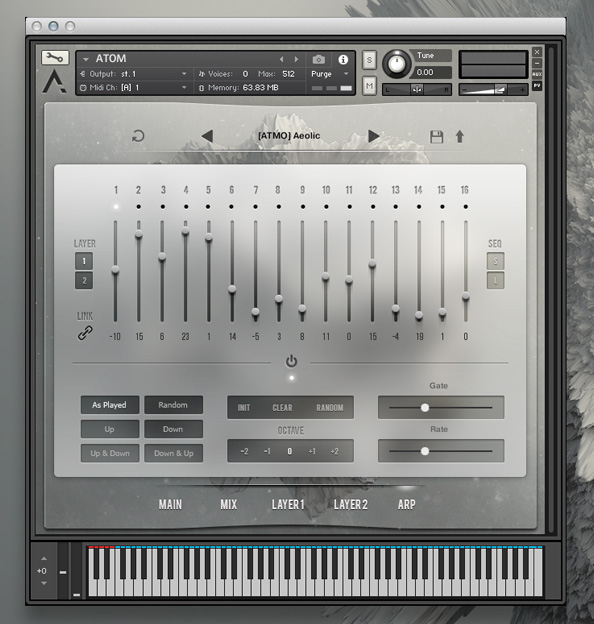 Audiomodern ATOM User Interface 4