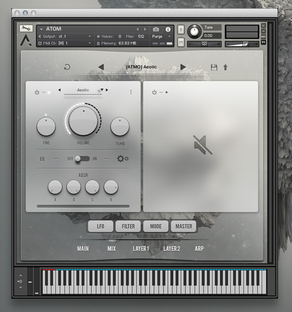 Audiomodern ATOM User Interface 2