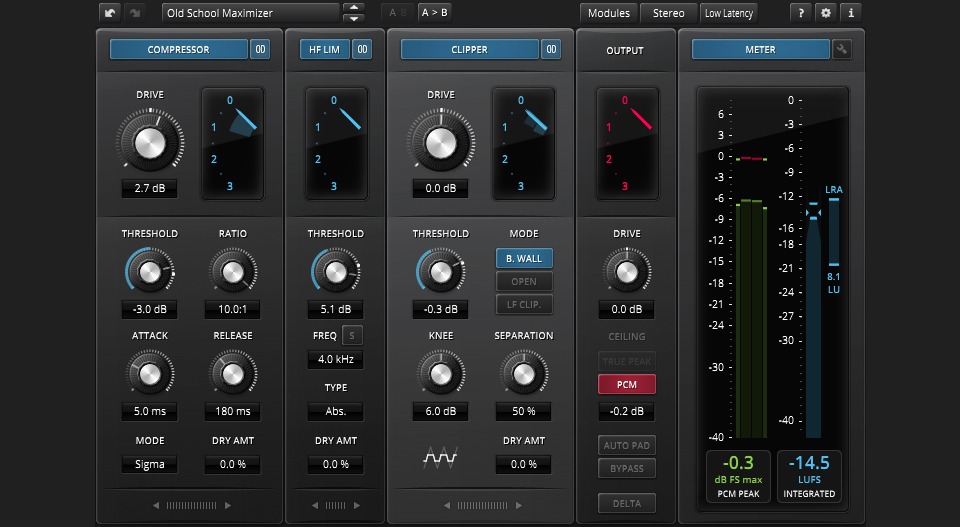 Old School Maximizer 1