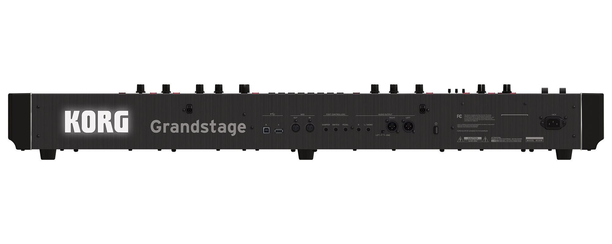 Korg GrandStage 73 : GrandStage 73 rear