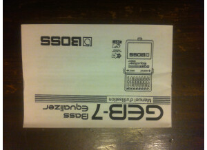 Boss GEB-7 Bass Equalizer (95212)