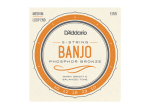 D'Addario Phosphor Bronze Wound Banjo