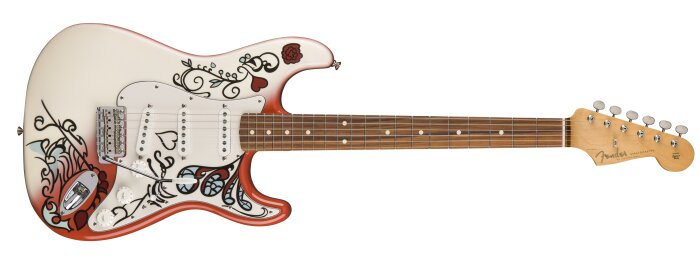 JIMI HENDRIX MONTEREY STRATOCASTER FRONT JIMI HENDRIX MONTEREY STRATOCASTER FRONT