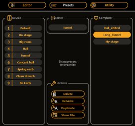 presets screen presets screen