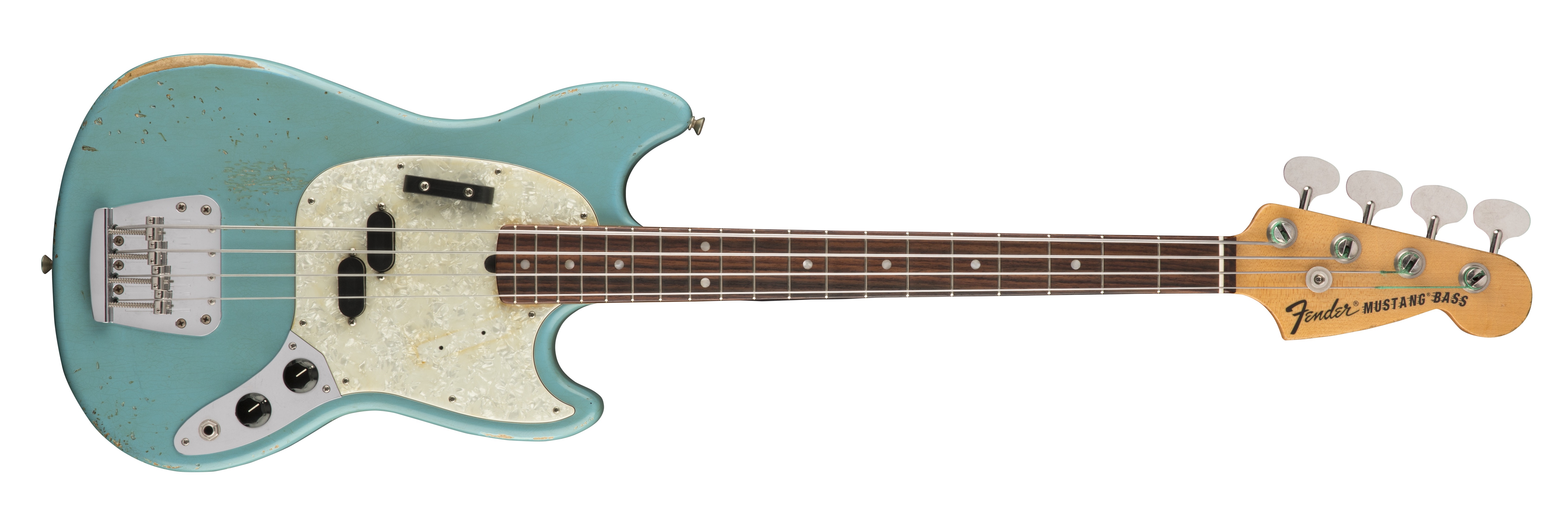 JMJ ROAD WORN MUSTANG BASS FRONT