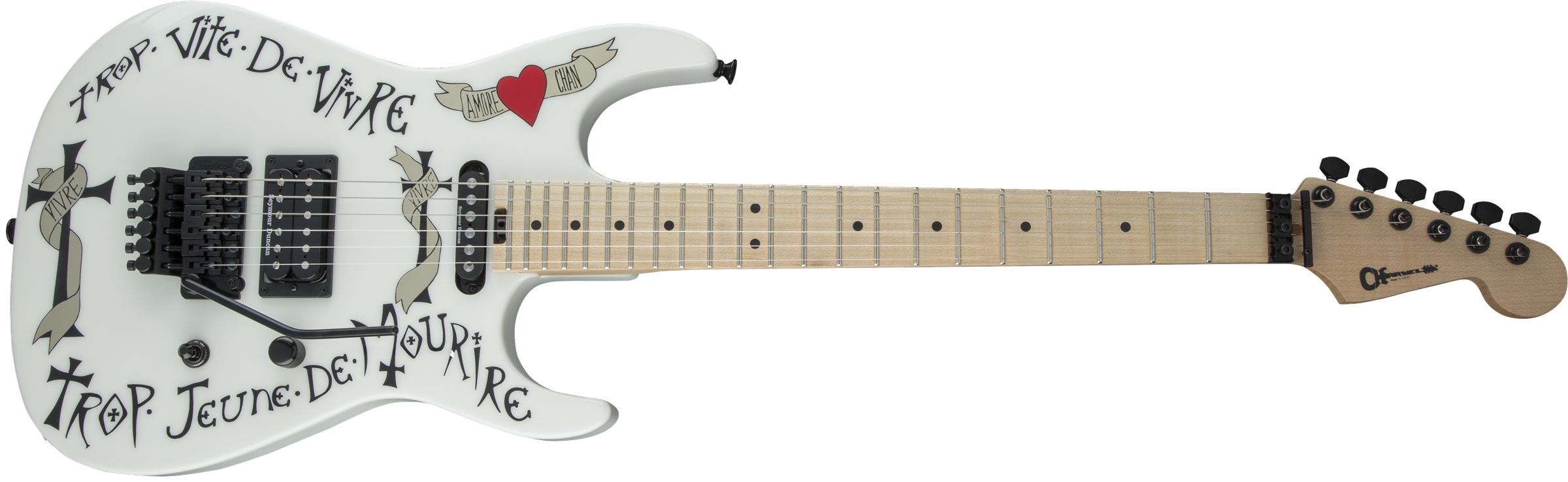 Charvel Warren DeMartini USA Signature Frenchie : Charvel Warren DeMartini USA Signature Frenchie (20415)