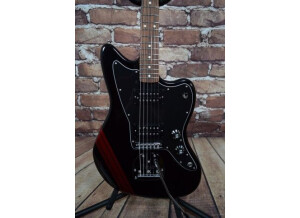 new fender special edition blacktop jazzmaster hh stripe black electric guitar 73672a0fa0727d0406b060cf8b7b27cf