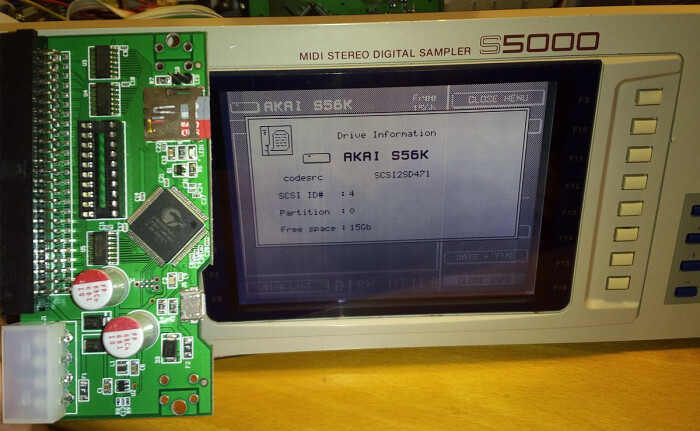 S5000+SCSC2SD avec SD 16GB