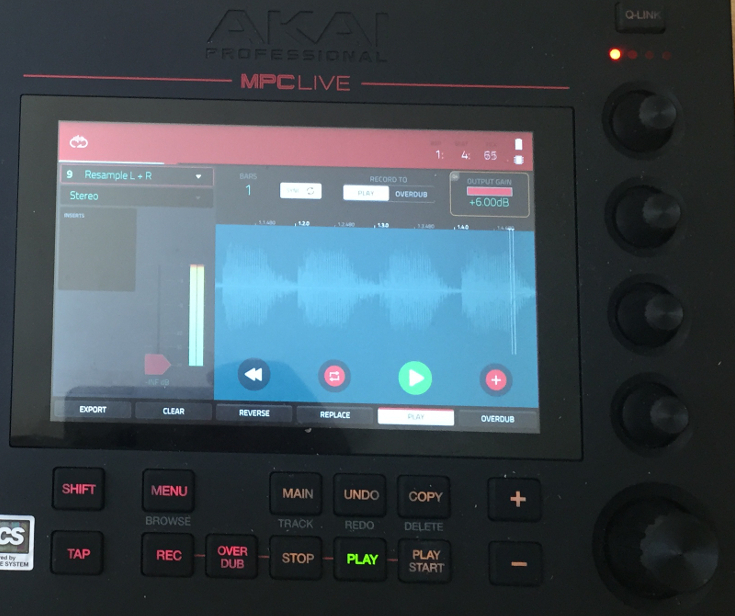 Akai MPC Live : looper