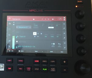 Akai MPC Live : main Akai MPC Live : main