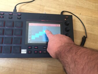 Akai MPC Live : pad XY Akai MPC Live : pad XY