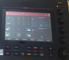 Akai MPC Live : program edit Akai MPC Live : program edit
