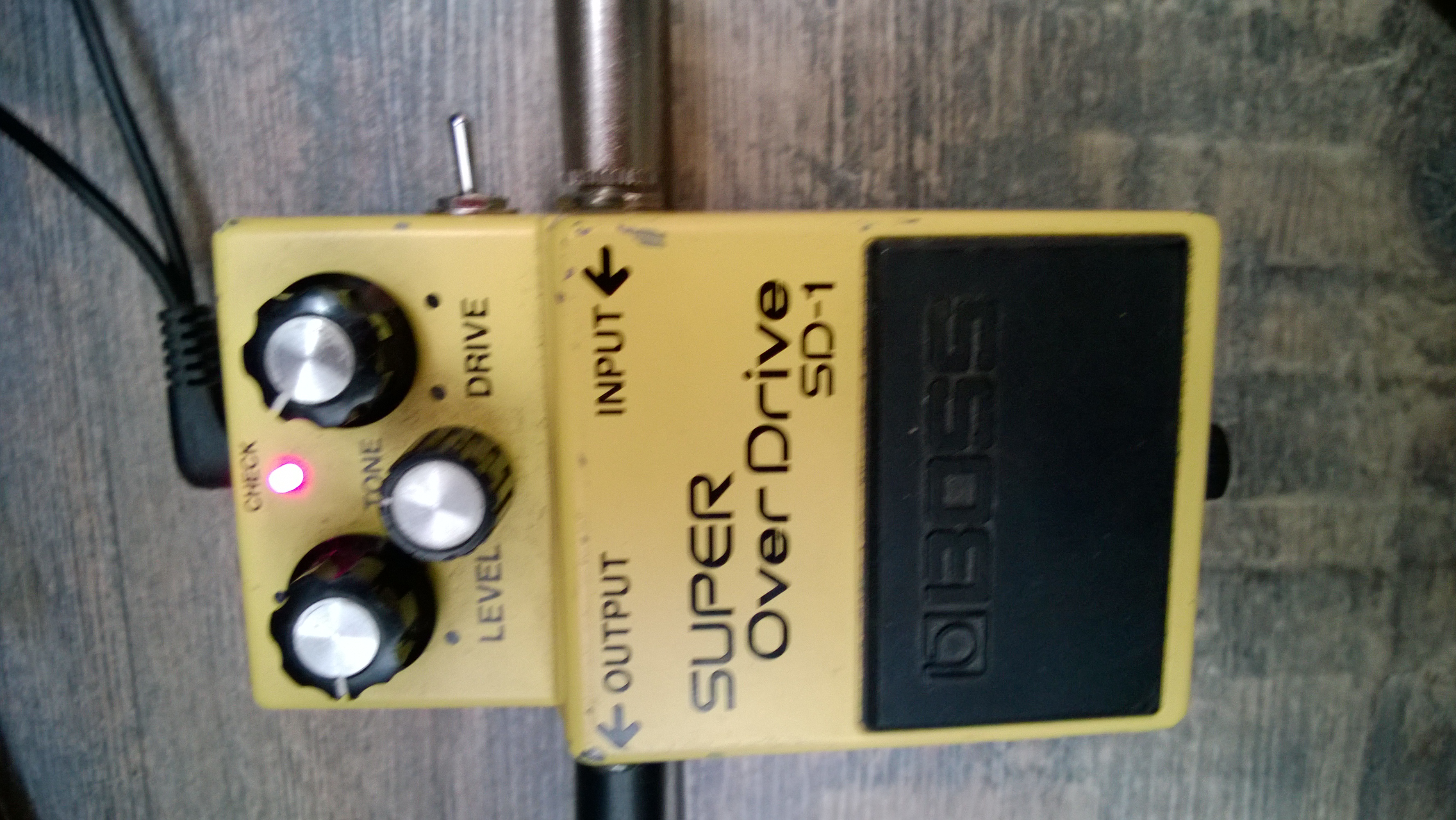Boss SD-1 SUPER OverDrive - Tubescreamer on steroids mod