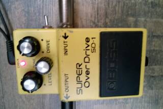 Boss SD-1 SUPER OverDrive - Tubescreamer on steroids mod