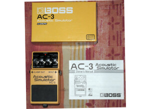 Boss AC-3 Acoustic Simulator (61430)