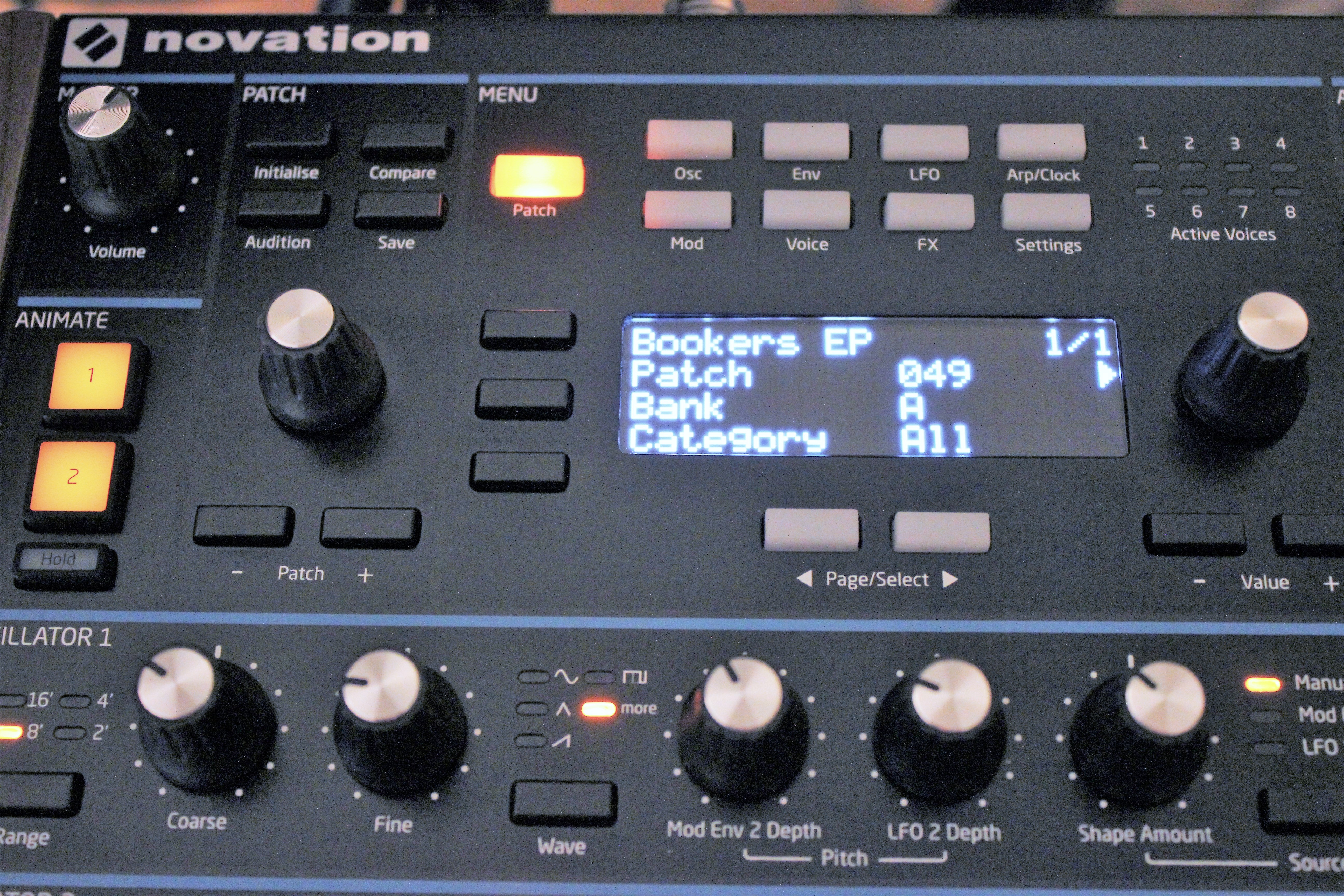 Novation Peak : Peak 2tof 008.JPG
