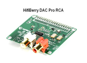 HifiBerry DAC Pro RCA (Vue)