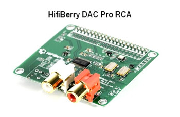 HifiBerry DAC Pro RCA (Vue)