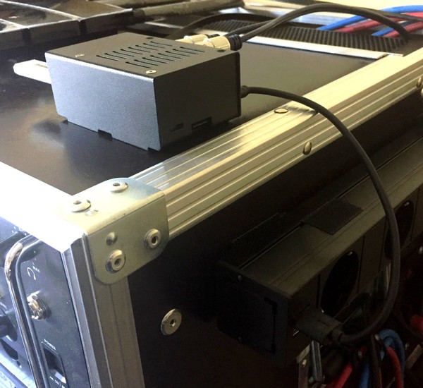 Boitier Metal PI3+DAC+ Pro Alim USB