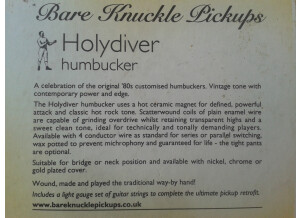 Bare Knuckle Pickups Holydiver (39066)
