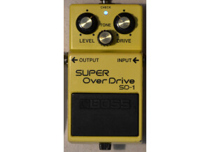 Boss SD-1 SUPER OverDrive - 808 Mod Plus - Modded by Monte Allums