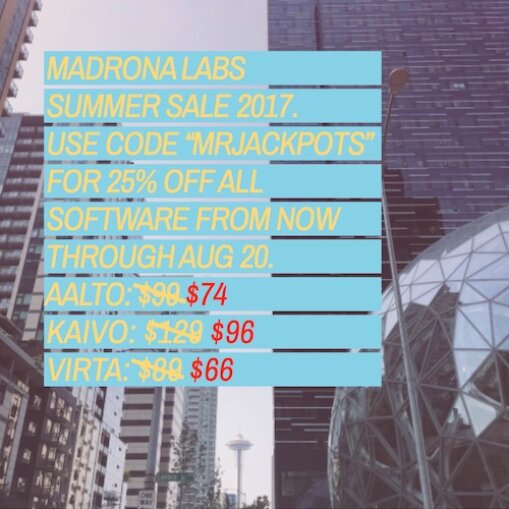 Madrona Labs Kaivo : Madrona Labs Kaivo (66080) Madrona Labs Kaivo : Madrona Labs Kaivo (66080)