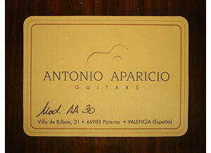 Aparicio (Antonio) AA30 (41681)