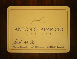 Aparicio (Antonio) AA30