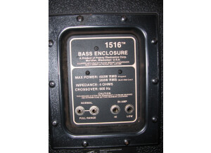 Peavey 1516 Bass Enclosure (31729)