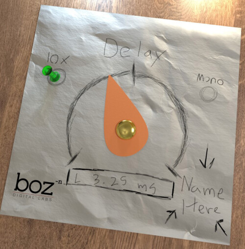 Boz new delay sketch Boz new delay sketch