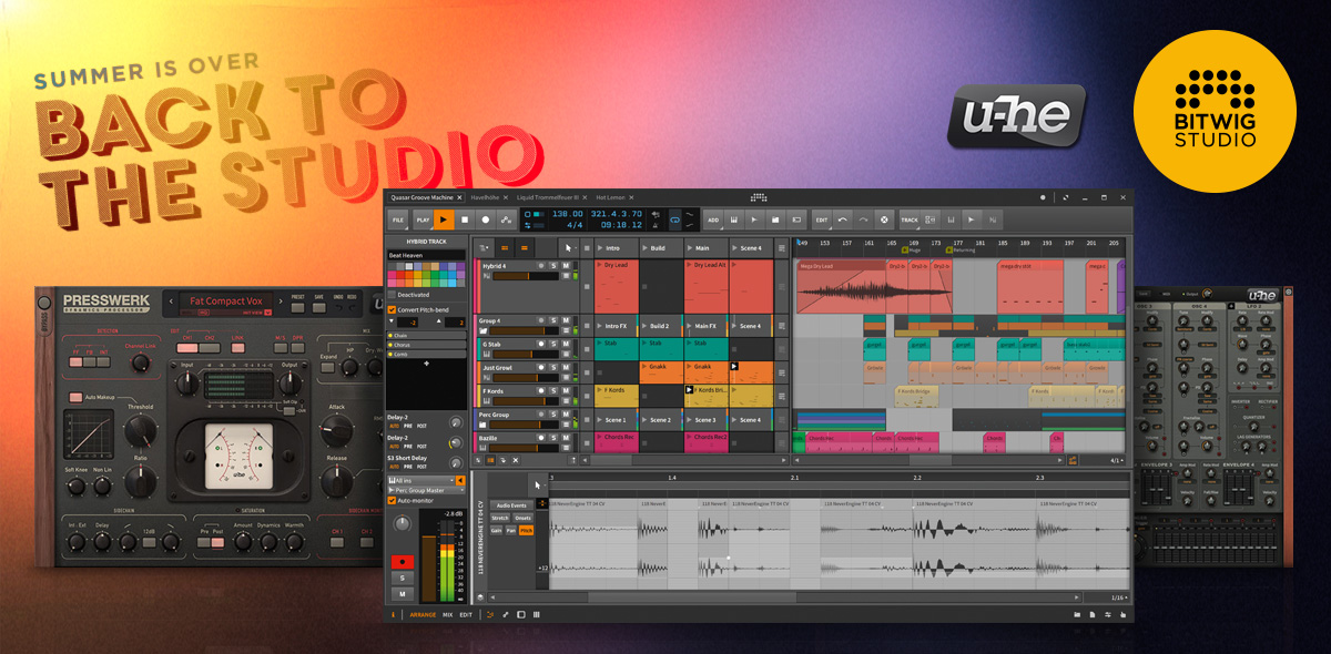 Bitwig Back to the Studio Promo