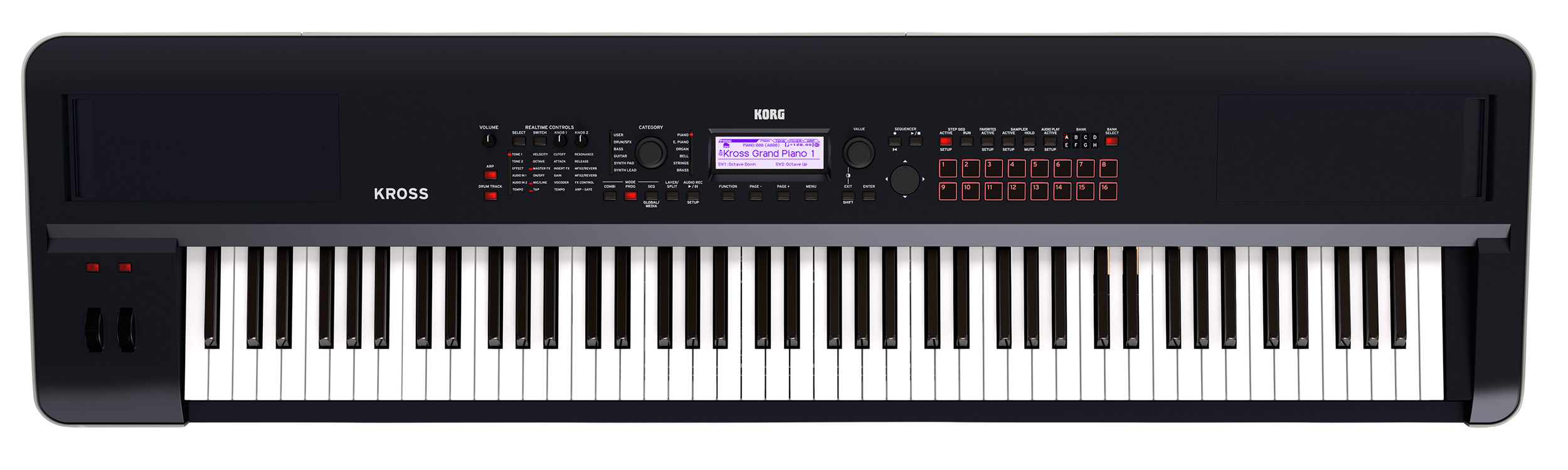 Korg Kross 2-88 : Kross 2 88 Blue