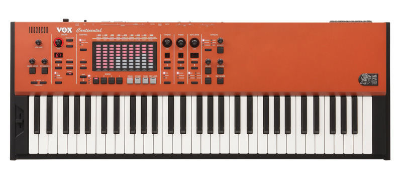 Vox Continental 61 : Continental61 top1