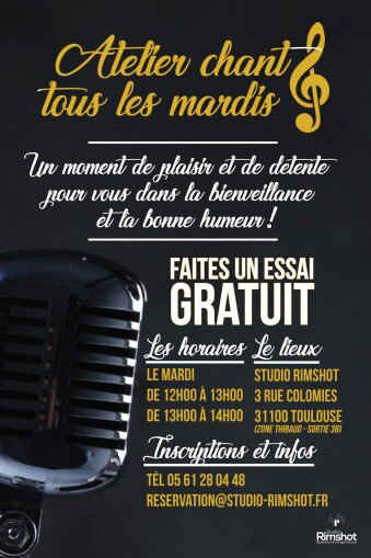 Rimshot ateliers chant Rimshot ateliers chant