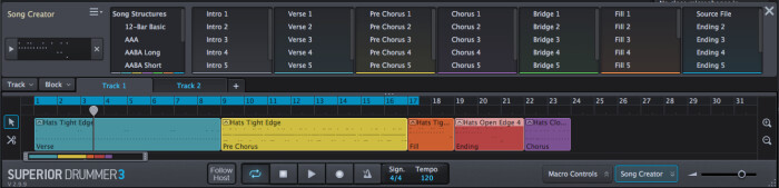 Toontrack Superior Drummer 3 : songcreator Toontrack Superior Drummer 3 : songcreator