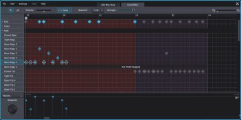 Toontrack Superior Drummer 3 : grideditor Toontrack Superior Drummer 3 : grideditor