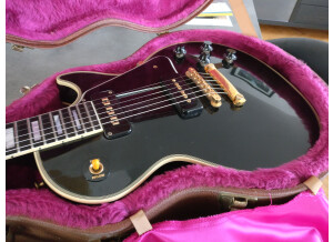 Gibson 1954 Les Paul Custom Black Beauty Bigsby VOS - VOS Ebony (25072)