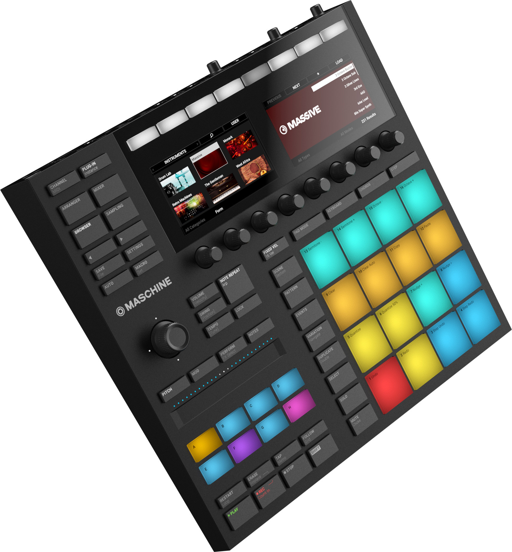 NI MASCHINE Persp Up 2