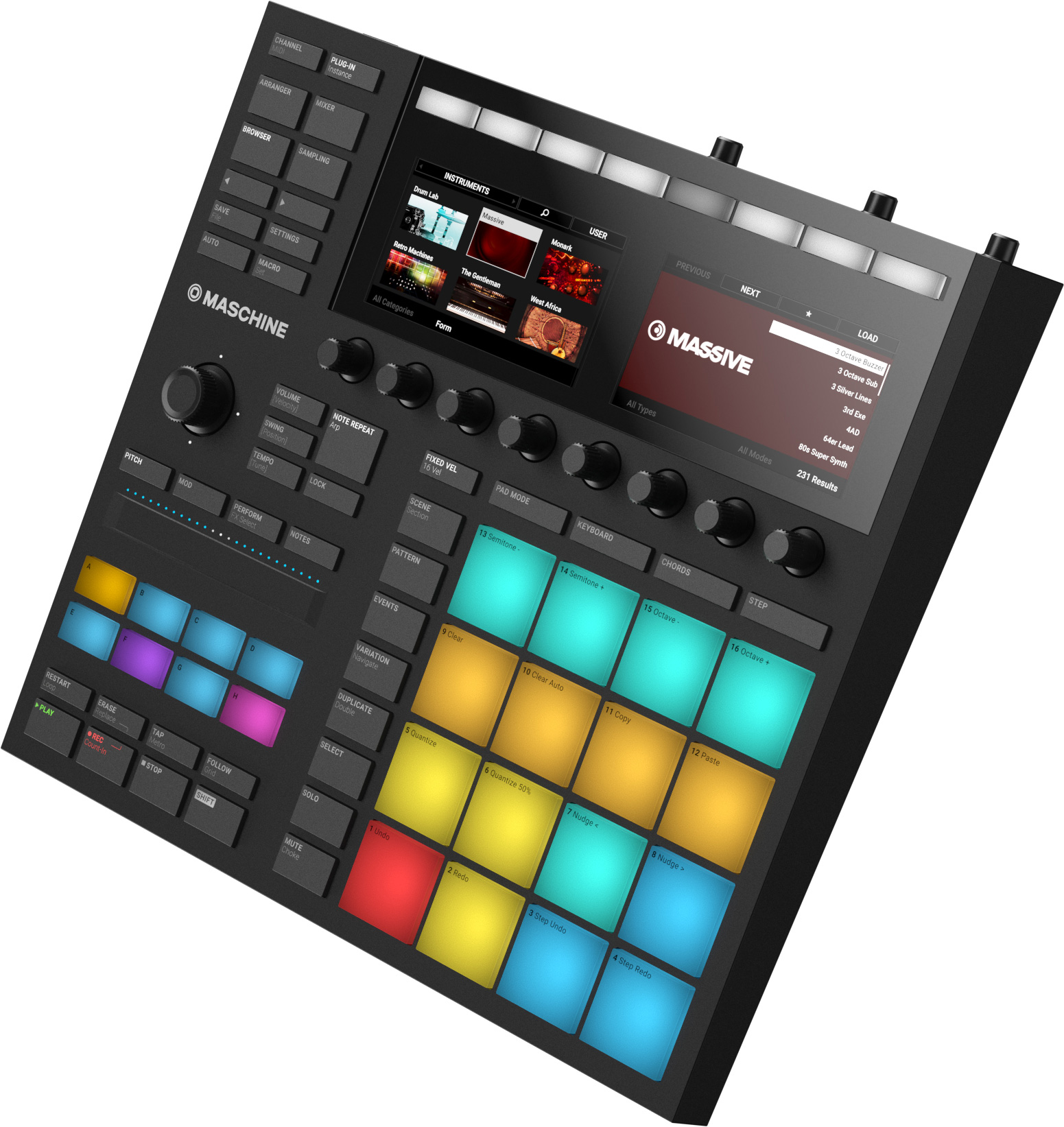 NI MASCHINE Persp Up