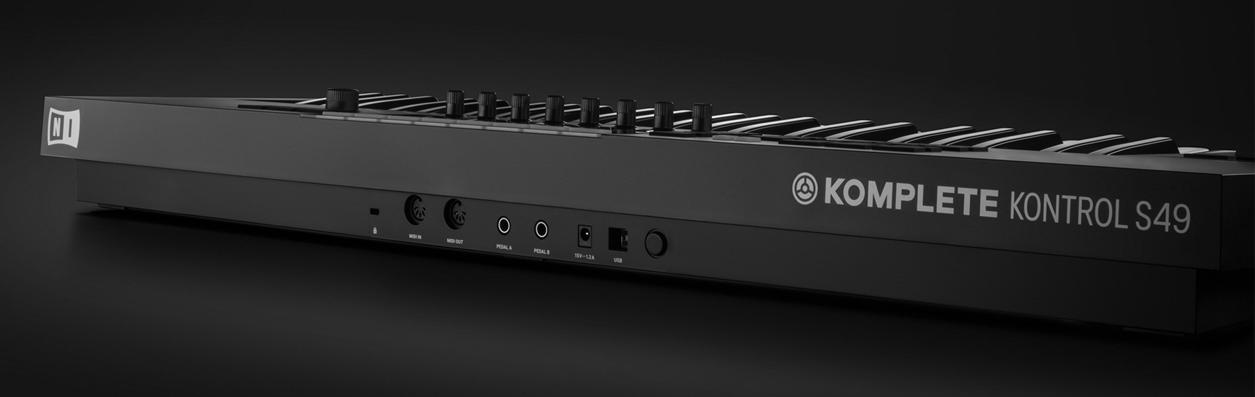 Native Instruments Komplete Kontrol S49 mk2 : NI KKS 49 Rear